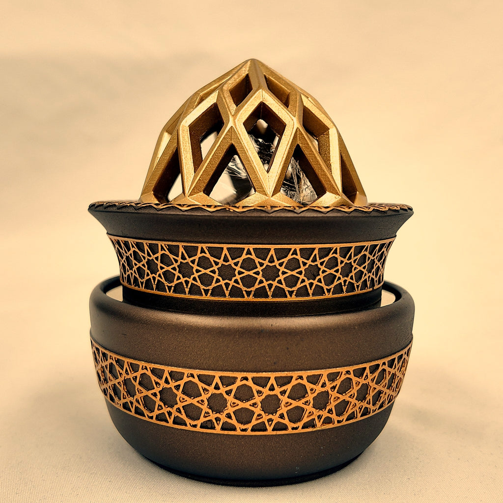 Diamond Style Burner in Champagne