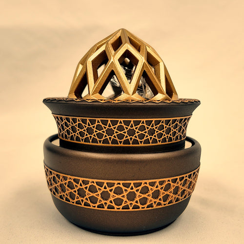 Diamond Style Burner in Champagne