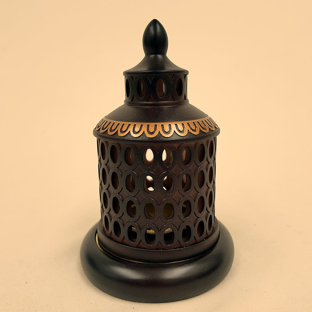 Lantern Style Burner — Brown